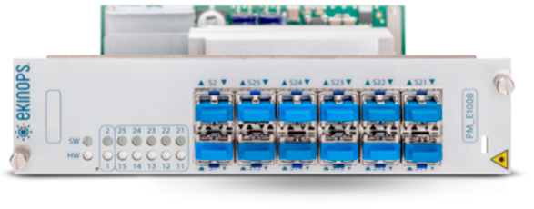 Ekinops PM_E1008 Pluggable 10G Ethernet Muxponder